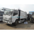 ISUZU single row cab 190hp Compressed refuse truck